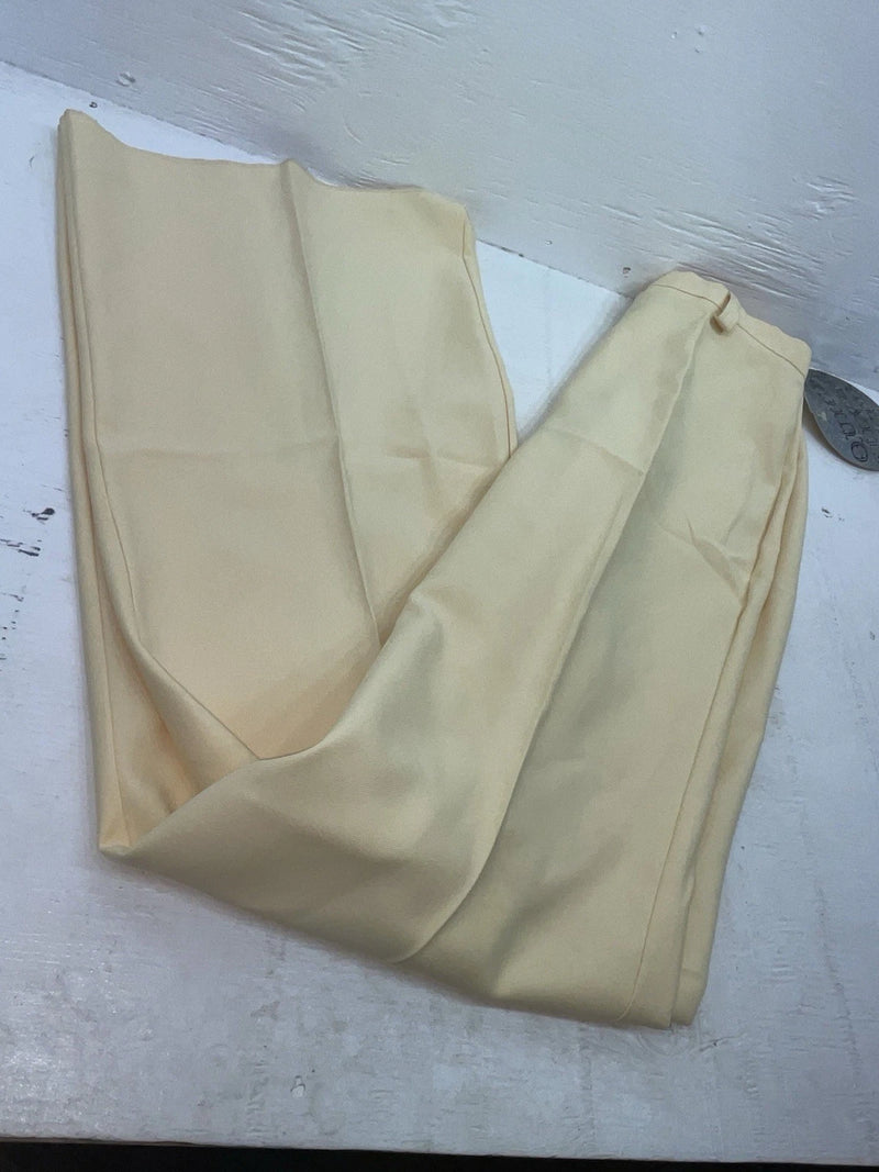 New Vintage Yellow Quick Silver Polyester Pants #2662 VV-93