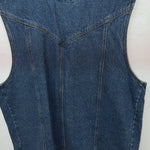 New Men’s ELY Cattleman Denim Vest XL #241104 L-604