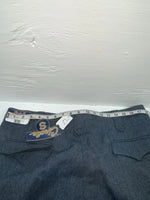 New Vintage Blue Circle S Polyester Pants #CP4776 ZZ-27