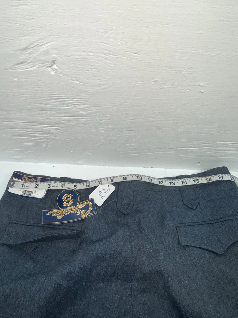 New Vintage Blue Circle S Polyester Pants #CP4776 ZZ-27
