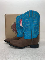 New Kids Blue Nocona Cowboy Boots. N K 5050 4.5 4 1/2 D. 23-119