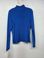 New Kids 1849 RanchWear Blue Long Sleeve Size Kids Large YY-2