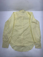 New Women’s Yellow Mustang Long Sleeve Button Up English Riding Shirt. 32 G-25