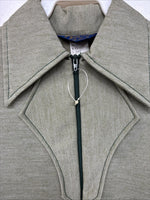 New Women’s Panhandle Slim Green Long Sleeve Half Zip Size 10 TT-92
