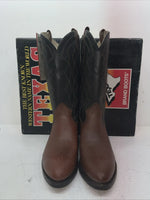 New Men’s Brown Texas Brand Cowboy Boots. 5101 10 E E. 6-64