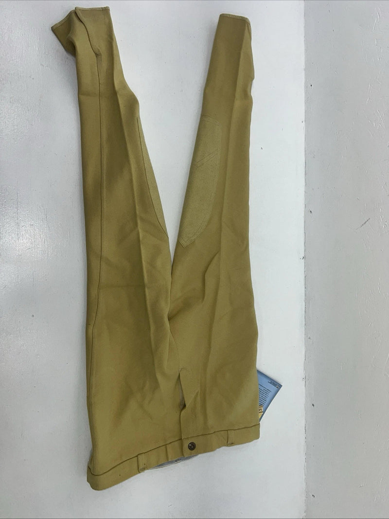 New Women’s Tan Tough 1 Comfort Riders English Breeches. 32-L  A-153