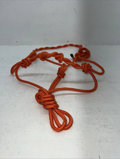 New Tough 1 Orange Rope Training Halter #50-1090 G-511