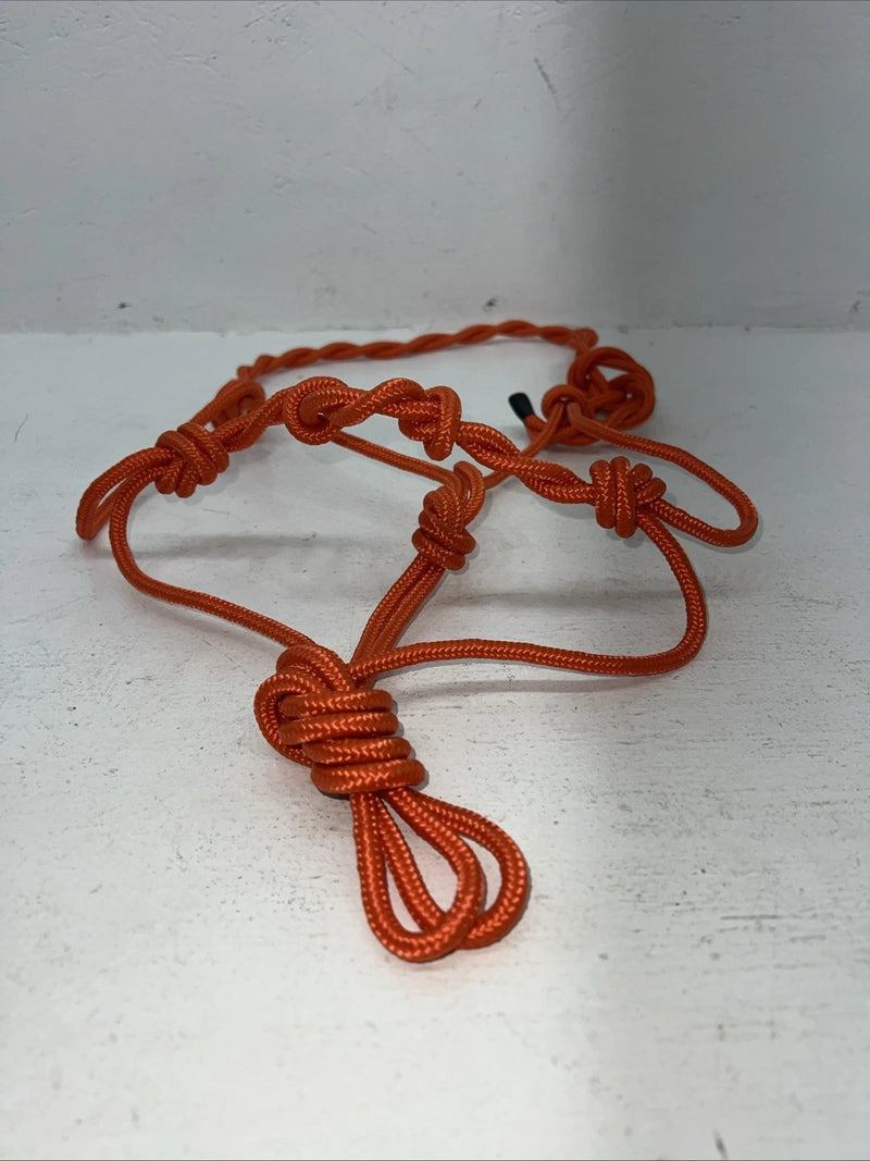 New Tough 1 Orange Rope Training Halter #50-1090 G-511