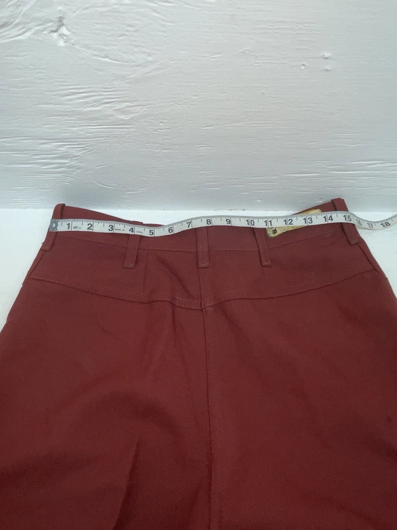 New Vintage Red Dickson Jenkins Polyester Pants #5512 XX-105