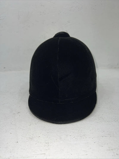 New Women’s Black Velvet IRH English Riding Helmet. 1020 7 1/8. 12-87