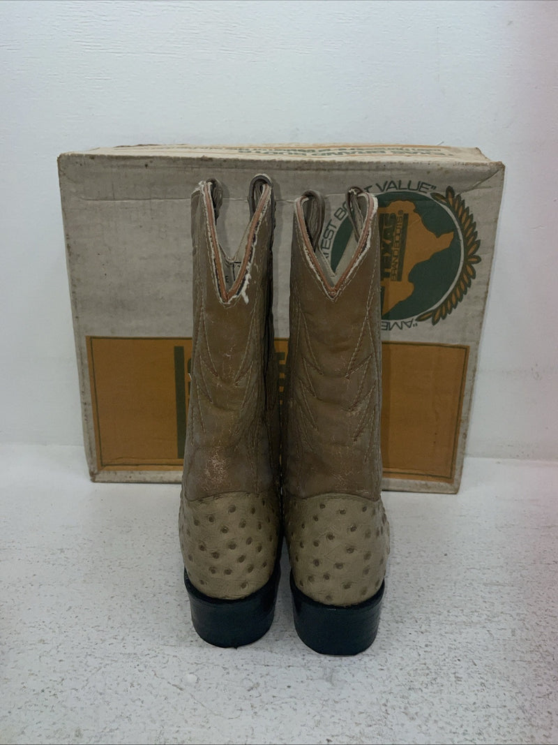 New Men’s Tan Texas Brand Cowboy Boots. 2488 6 D. 3-144