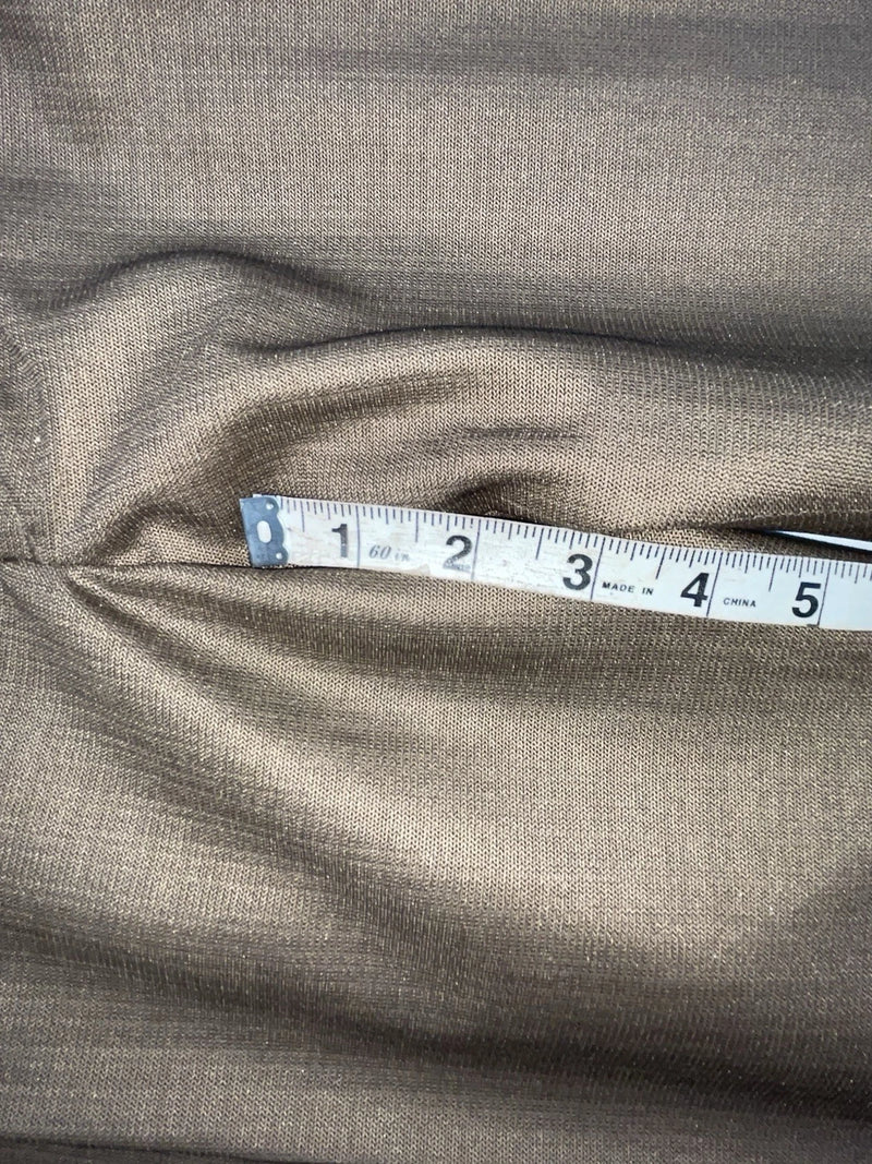 New Vintage Brown Circle S Polyester Pants #4SC442 NN-168