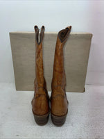 New Men’s Brown Texas Imperial Cowboy Boots. M 134 7.5 7 1/2 D. 1-83