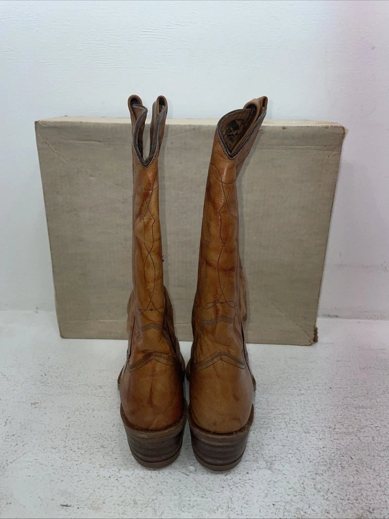 New Men’s Brown Texas Imperial Cowboy Boots. M 134 7.5 7 1/2 D. 1-83