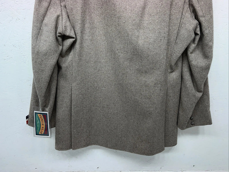 New Men’s Pioneer Wear Tan Suit Jacket 44L #12562 AA-609