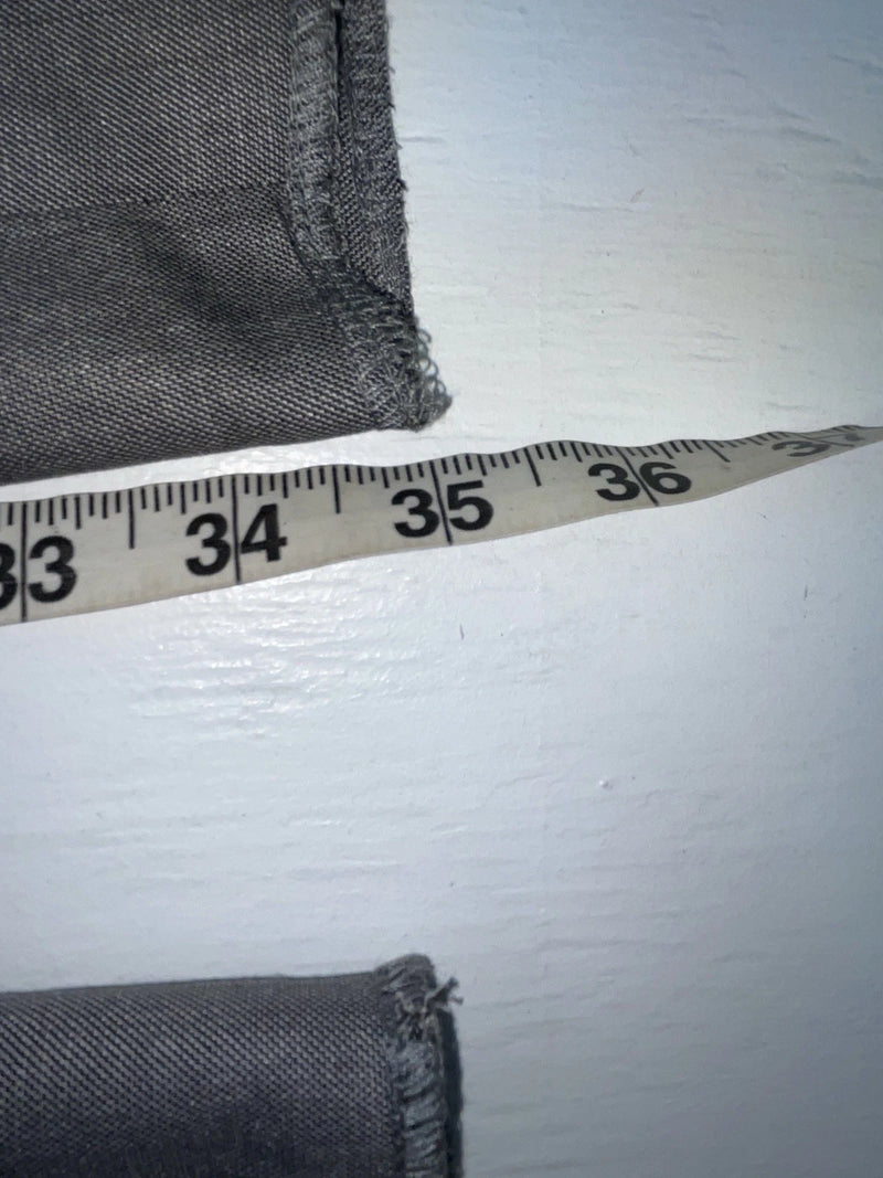 New Vintage Gray Circle S Polyester Pants #CP6715 SS-6