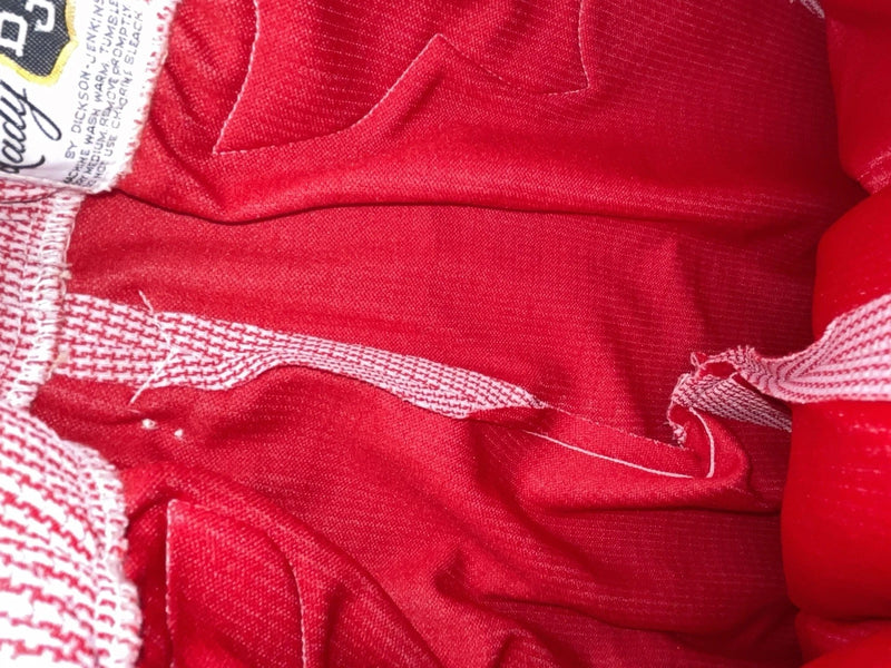 New Vintage Red Checkered Dickson Jenkins Polyester Pants #534 VV-71