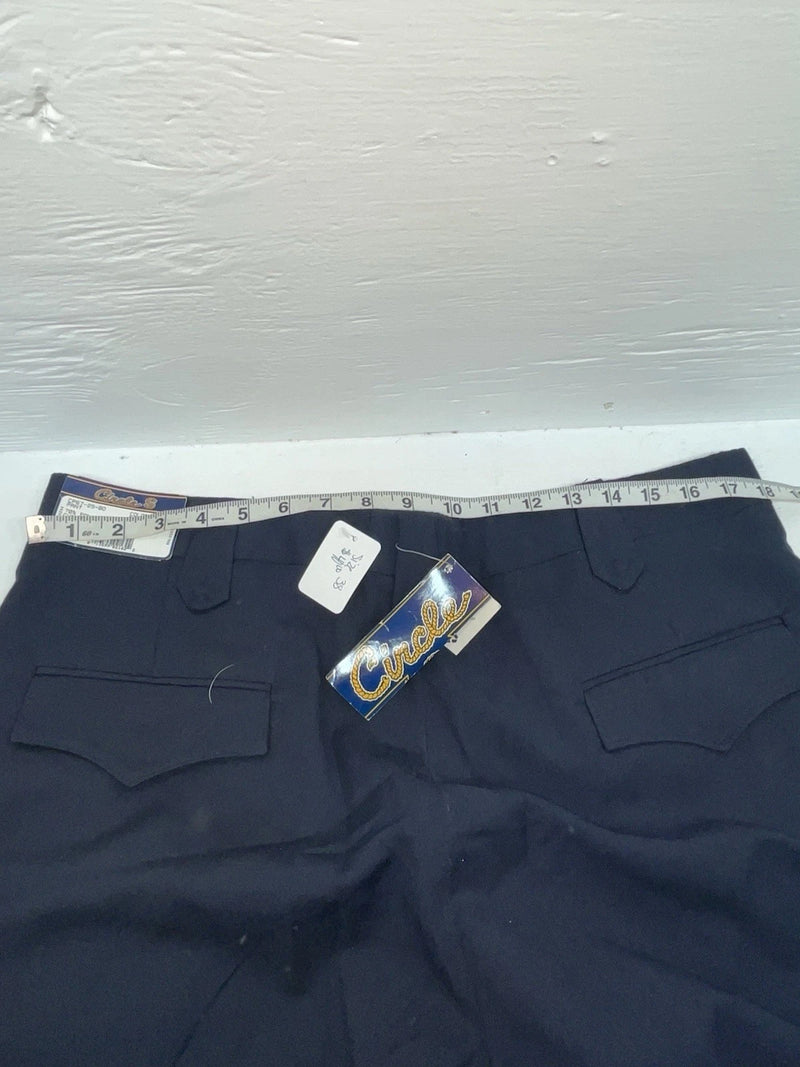 New Vintage Blue Circle S Polyester Pants #CP6729 XX-94