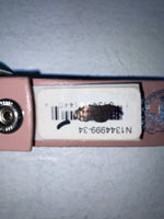 New Pink Genuine Leather Nocona Silver Bling 34” Belt #N1344999 Z-90