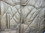 New Women’s Brown Western Fashion Puffer Jacket 42 RR-30