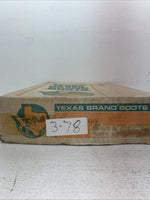 New Men’s Gray Texas Brand Cowboy Boots. 6802 8.5 8 1/2 D. 3-78