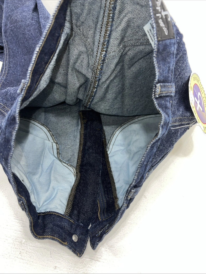 New Women’s Cross J Dark Wash Relaxed Fit Denim Jeans. 11/12x36 O-10