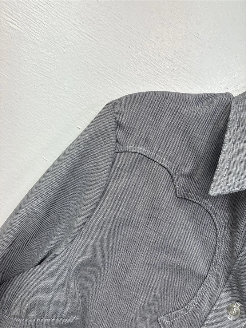 New Women’s Dickson Jenkins Gray Long Sleeve Button Up Size 32 MM-30