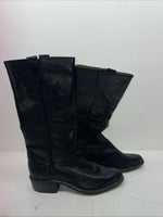 New Men’s Black Durange Cowboy Boots. 4726 10 D. 6-52