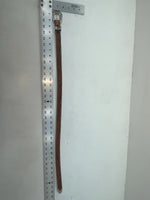 New Brown Genuine Leather Tooled 28” Belt #102 Z-97