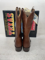 New Men’s Brown Texas Brand Cowboy Boots. 7864 8 D. 1-94