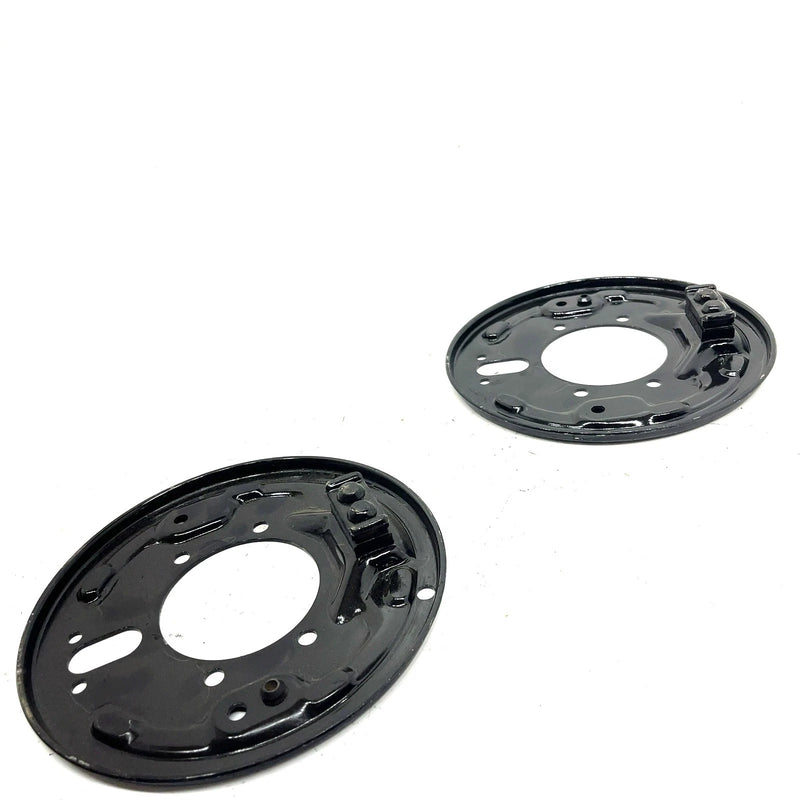 87 Suzuki Quadrunner LT4WD OEM Front Brake Backing Plate Set 54810-19B11 AS28