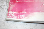 1987 Honda Fourtrax 350 A Oem Owners Manual AH39