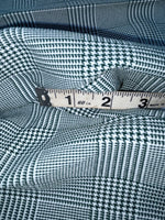 New Vintage Green Plaid Panhandle Slim Polyester Pants #1218 NN-152