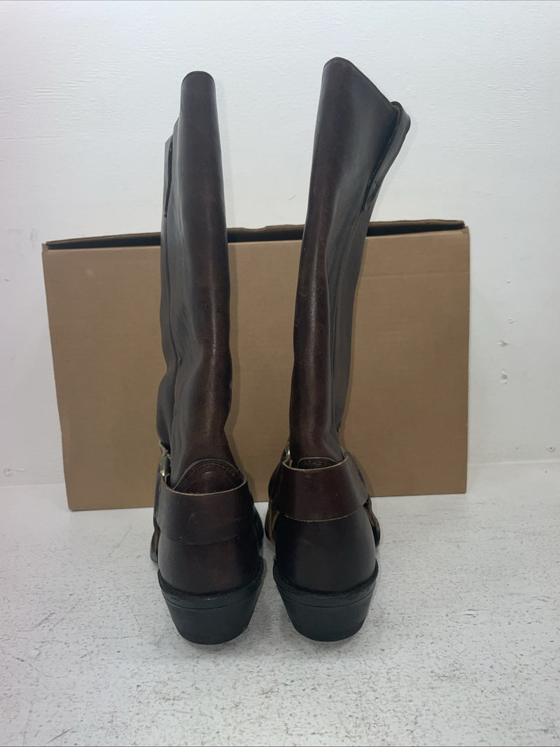 New Men’s Brown Dan Dino Cowboy Boots. 7129 9 D. 3-44