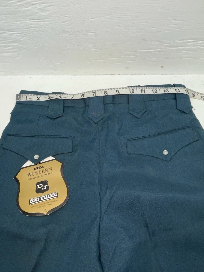 New Vintage Blue Dickson Jenkins Polyester Pants #2165 3A-122