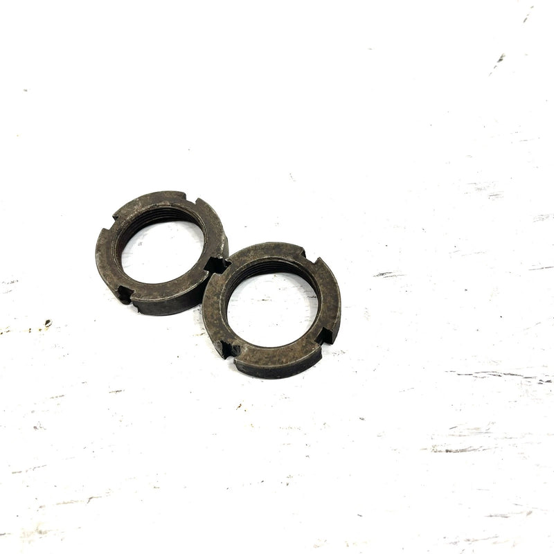1982 Yamaha Tri Moto 125 OEM Rear Axle Nut Pair 90179-32365-00 AY62
