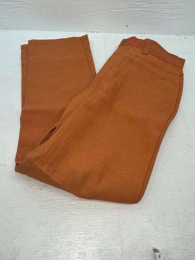New Vintage Orange Western Girl Denim Pants #31 VV-21