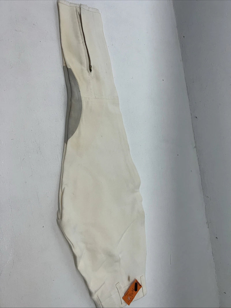 New Women’s White Equestrian English Breeches. 23 R C 5770 D-31