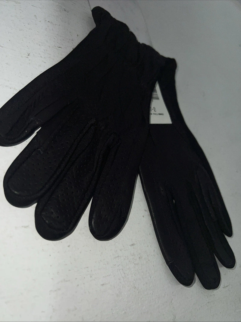 New Millers Black Leather Good Hands Riding Gloves #1247 Q-503