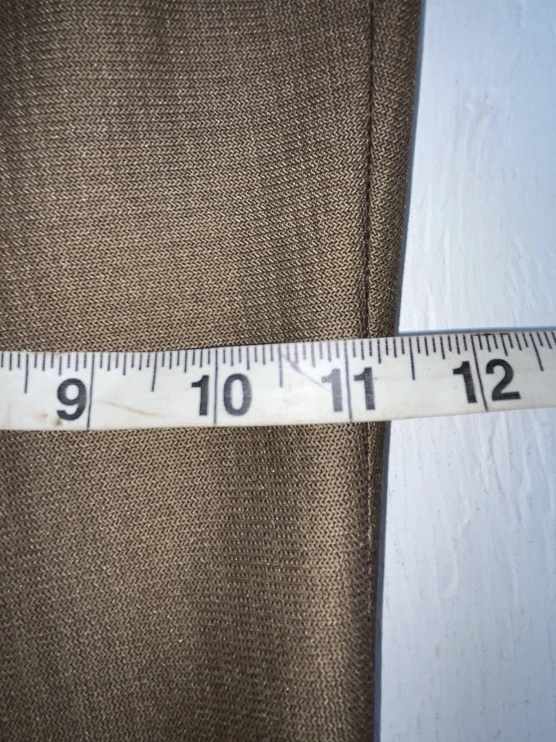 New Vintage Brown Circle S Polyester Pants #4SC442 NN-168