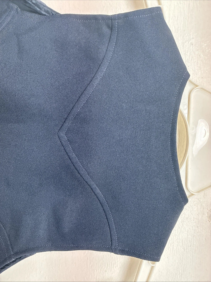 New Kids Dickson Jenkins Blue Vest Button Up Size 8 Girls TT-54