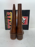New Men’s Brown Texas Brand Cowboy Boots. M 302 9.5 9 1/2 D. 4-52