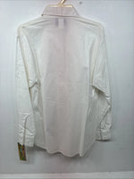 New Women’s Cricket Creek White Long Sleeve Button Up Small LL-35