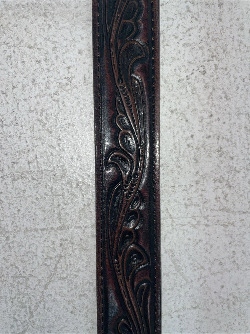 New Brown Genuine Leather Chambers Belt 34” #WA658 Z-5