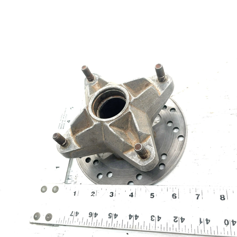 2001 Bombardier DS650 OEM Front Wheel Hub W/Left Brake Rotor 705400045 AB16