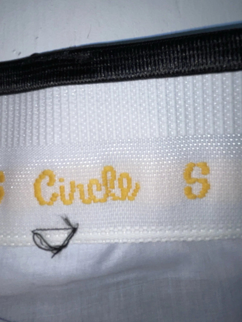 New Vintage Black Circle S Polyester Pants #CP5091 SS-14