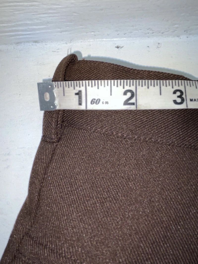 New Vintage Brown Dickson Jenkins Polyester Pants #5510 ZZ-87
