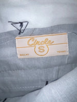 New Vintage Blue Circle S Polyester Pants #CP6729 XX-94