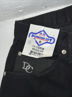 New Women’s Black Diamond Cut Regular Fit Denim Jeans. 11/12x36 N-11