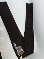 New Men’s Cowboy Cut Slim Fit Brown Denim Wrangler Jeans. 13x34 F-30